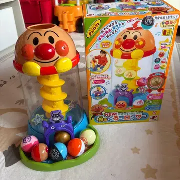 호빵맨 쥐고! 떨어뜨리고! 빛나는 뱅글뱅글 타워