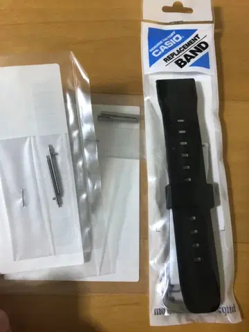 CASIO 정품 프로트렉용 (스프링 바+파이프 포함 벨트)