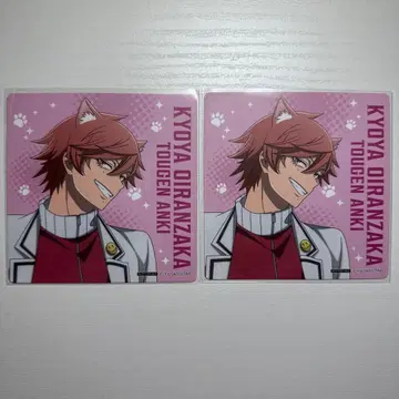 도원암귀 오이란 사카쿄야 마네키네코 코스터 2개 세트