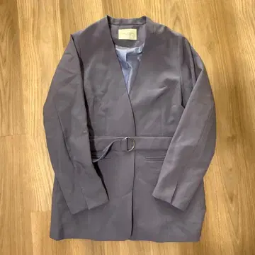 PUBLIC TOKYO 노카라 자켓 그레이