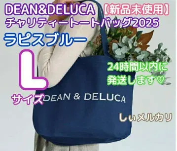DEAN&DELUCA 차리티 토트백 2025 라피스 블루 L 사이즈