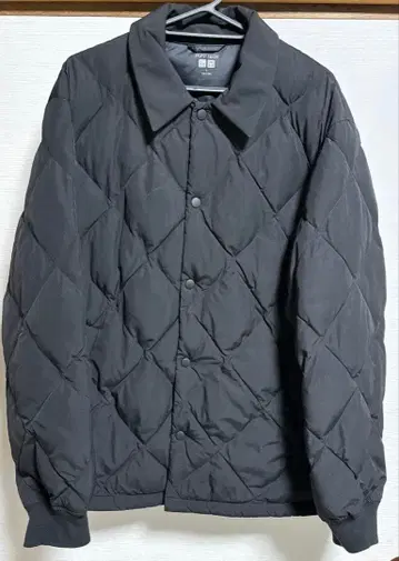 UNIQLO PUFF-TECH 퀼팅 자켓 L 사이즈 블랙