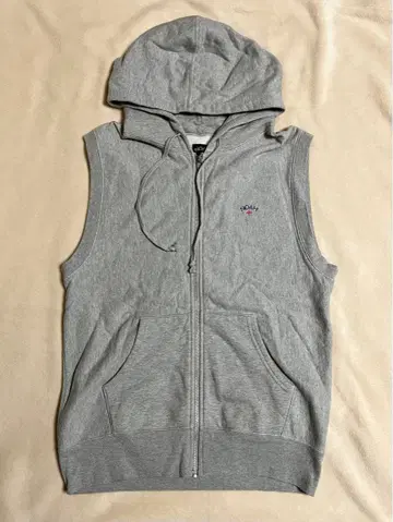 NOAH 그레이 후드 부착 베스트