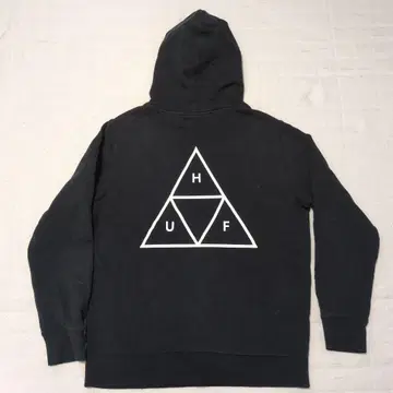 HUF 블랙 후드티 M