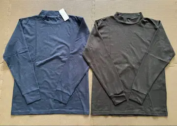 남성용 M 사이즈 티셔츠 긴팔 2장 세트