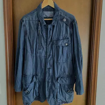 AVIREX 밀리터리 자켓 다크 블루