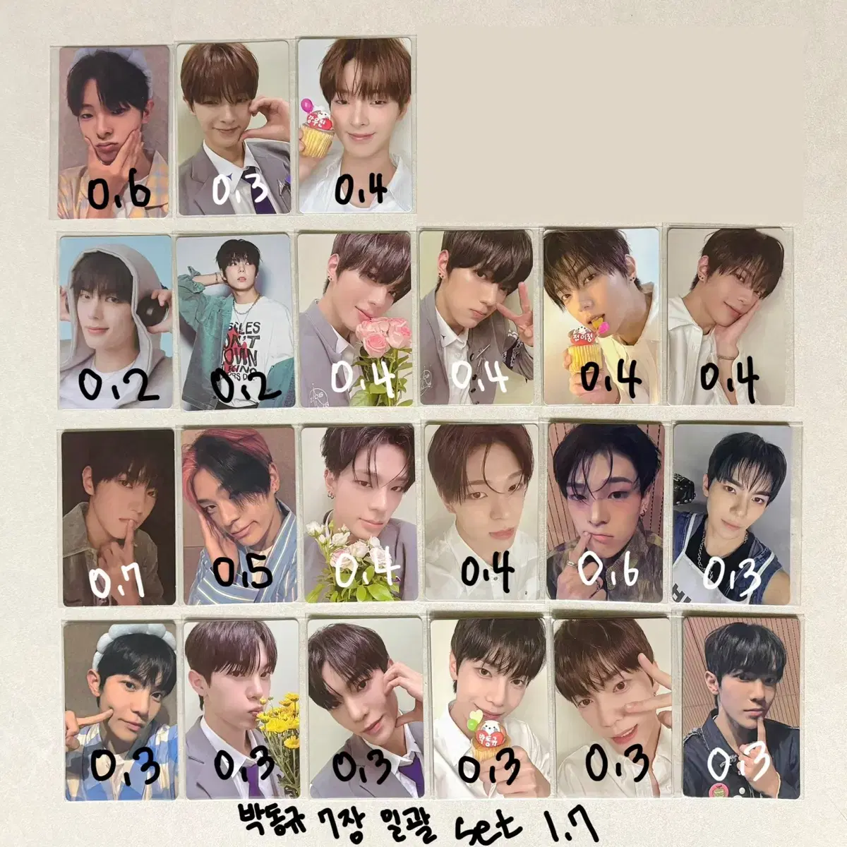 WHIB 휘브 ジュンミン ジェイダー 준민 ポラロイド サイン ポラ WHIB 3