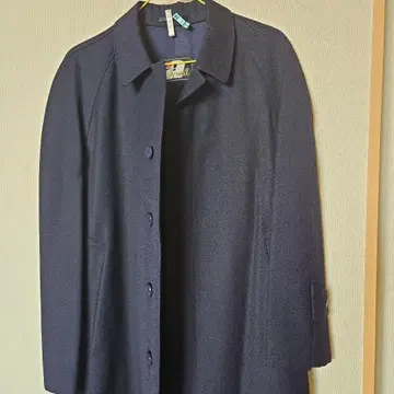 Snail 네이비 체스터 코트