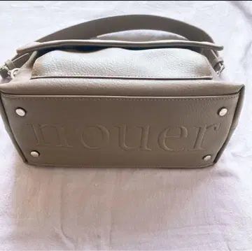 nouer 하의 엠보싱 로고백 누에르 그레이지