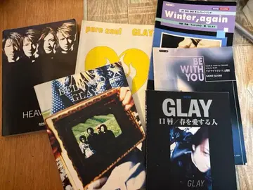 GLAY 밴드 스코어 세트