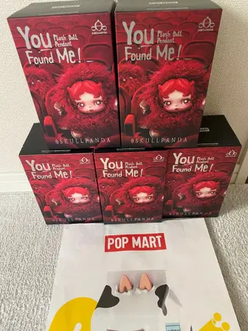 POPMART SKULLPANDA You Found Me 치마바지 5세트