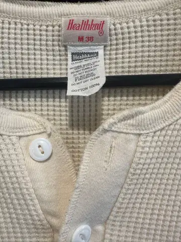 Healthknit M 와플 셔츠 티셔츠