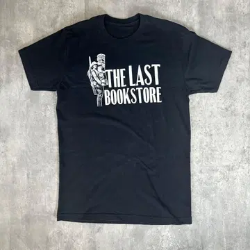 THE LAST BOOKSTORE 오리지널 프린트 T셔츠 블랙