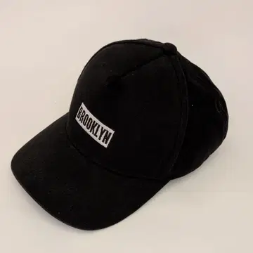 블랙 BROOKLYN 자수 야구 모자