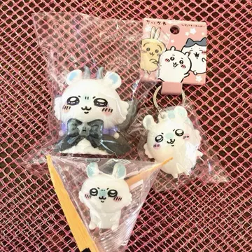 치이카와 (먼작귀) (모몽가) 피규어 3개 세트