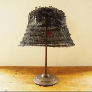 Sugri 스구리 모티브 부착 튤 프릴 크로셰