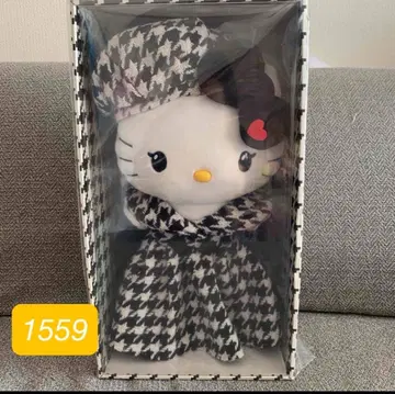 헬로키티 벌스데이 인형 (흑백 걸리시 쌍둥이 코디) 1559