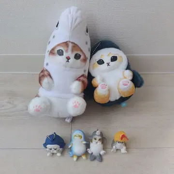 모프 샌드 봉제 인형 2개 + 피규어 4개 + 에코백 1개 세트