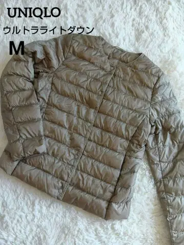유니클로 울트라 라이트 다운 여성용 M UNIQLO 브라운 계열