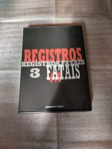 REGISTROS FATAIS 3 DVD 호러 그로테스크 고어