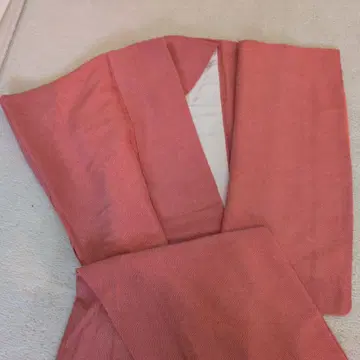 핑크 기하학 패턴 코몬 기모노