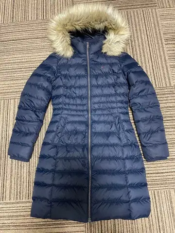 TOMMY HILFIGER DENIM 네이비 다운 자켓 XS