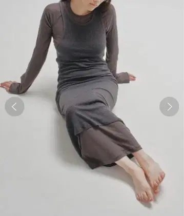 레이어드 쉬어 드레스 38