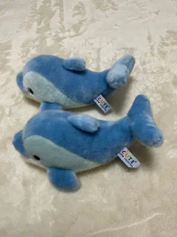 고래 봉제 인형 2세트