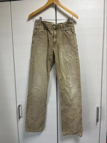 LEVI'S 리바이스 505 베이지 스트레이트 데님 W29 L32