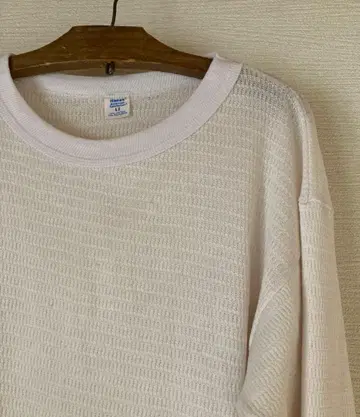 70s Hanes 헤인즈 써멀 롱T