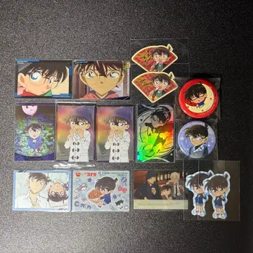 명탐정 코난 캔뱃지 카드 이타쟈가 에도가와 코난