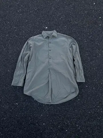 체코 군 셔츠 밀리터리 린넨 셔츠