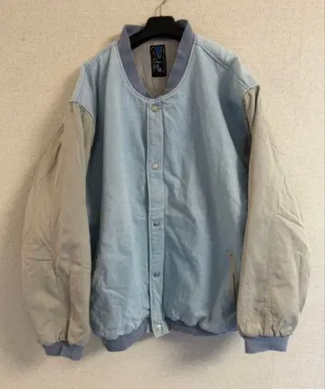 90s 빈티지 NFL 데님 바시티 자켓