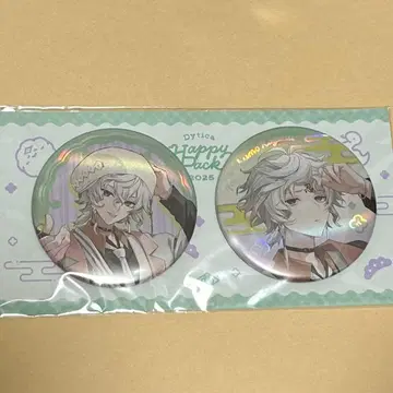 니지산지 해피팩 캔뱃지 무라쿠모 카게츠