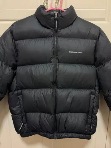 thisisneverthat 블랙 다운 자켓 S