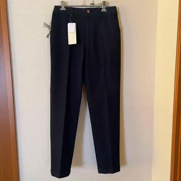 크로커다일 허리밴딩 데님 네이비