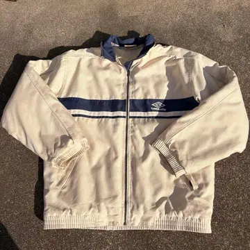 UMBRO 나일론 자켓 화이트/네이비 레어 상품
