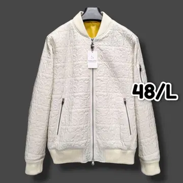 산타페 Santa Fe 퀼트 로고 블루종 MA-1 타입 48 a1g