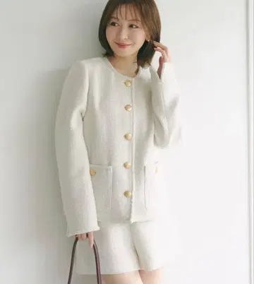 Mystrada <치바유카 씨 콜라보> 트위드 자켓 마이 스트라다