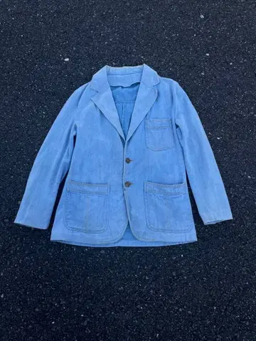 70s sears 데님 테일러드 자켓