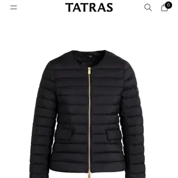 TATRAS NOKO 라이트 다운 자켓 3/L 블랙