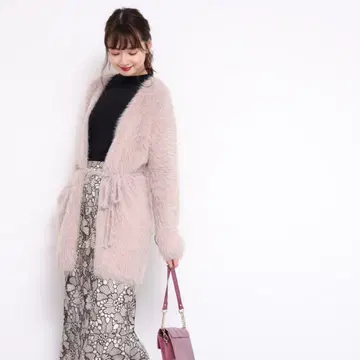 Mystrada [ STORY 콜라보 ] 샤기 가디건