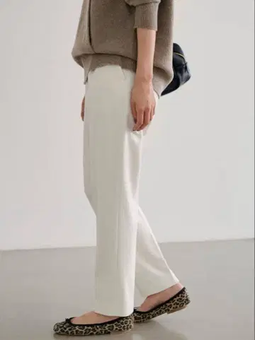 [ 미사용 ] 프레임워크 T/R 양면 기모 팬츠