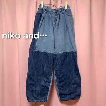 niko and - 릴랙스 이지 팬츠 L