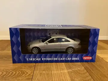 미개봉 1/18 교쇼 메르세데스 벤츠 CLK 실버