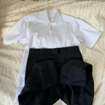 미용사 국가 시험 의류 상하의 세트 M 사이즈