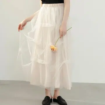 hinari 튤 턱 스커트 free