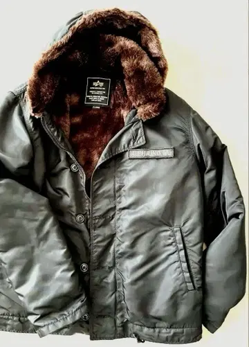 ALPHA IND 블랙 내 보아 자켓 확실한 방한 XL 새상품급