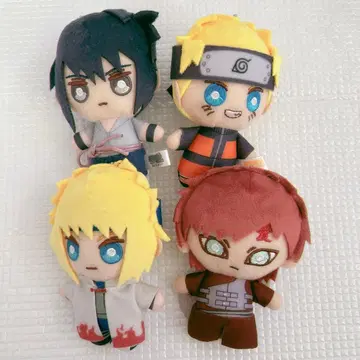 NARUTO 볼 체인 마스코트 사스케 나루토 가아라 미나토