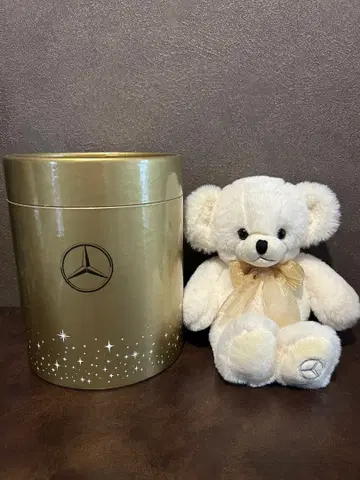 새상품 2024년 벤츠 오리지널 크리스마스 베어 봉제 인형